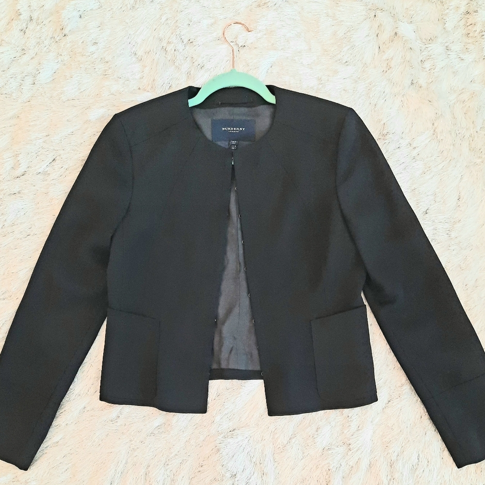 Burberry Black Suit Jacket - Picture 5 of 15